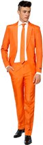 Suitmeister Orange - Heren Pak - Koningsdag En Nederland WK Voetbal - Oranje - Maat XL