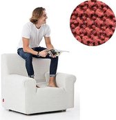 Milos meubelhoezen - Hoes voor fauteuil 70-110cm - Steenrood
