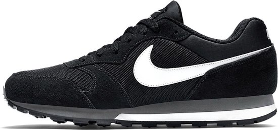 Nike Md Runner 2 Heren Sneakers - Black/White-Anthracite - Maat 9.5 - Nike