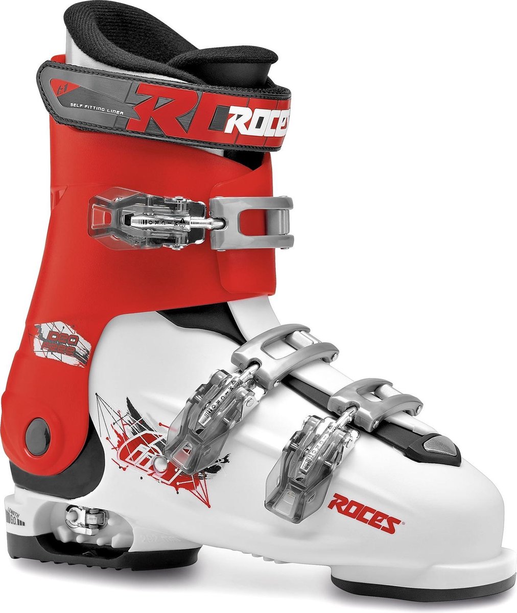 Roces Skischoenen Idea Free Junior Wit/rood/zwart Maat 36-40 | bol.com