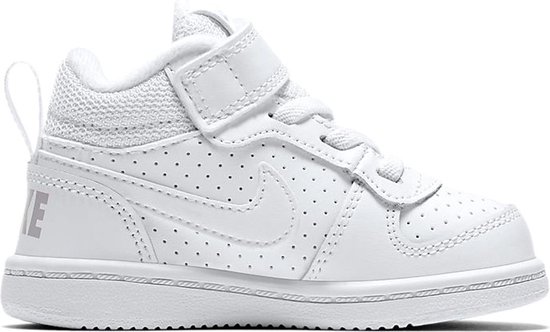 Nike Court Borough Mid Btv Jongens Sneakers - White/White - Maat 27 |  Bestel nu!