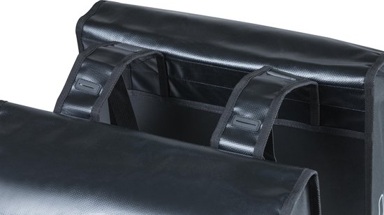 Basil Urban Load Dubbele fietstas - Zwart - 48 Liter van Basil — afbeelding 5
