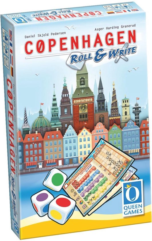 Boek: Copenhagen Roll & Write, geschreven door Queen Games
