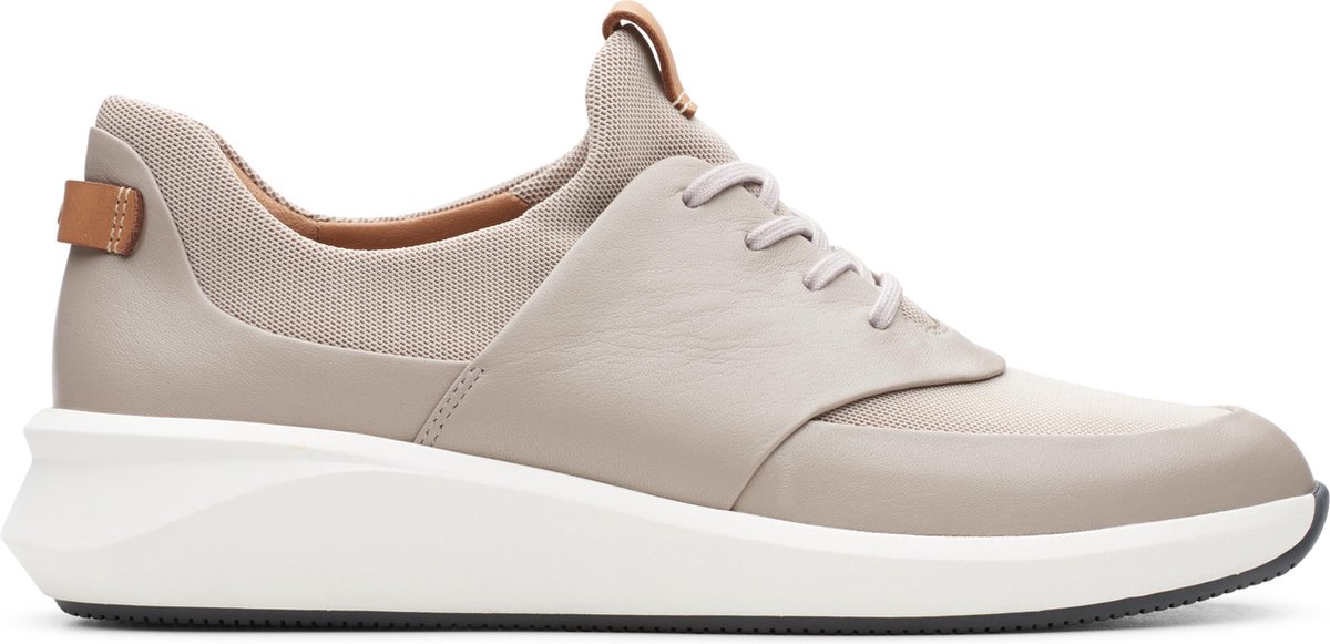 Clarks sneakers laag un rio lace Stone Grey-5 (38-38 5)