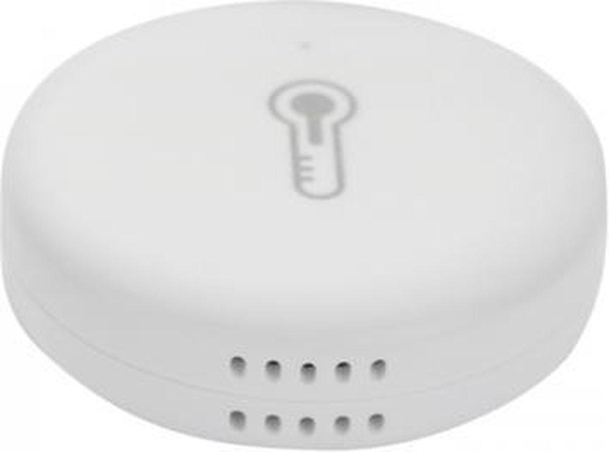 Dytabepl Tuya Smart Zigbee-schakelaar met temperatuursensor, wifi-temperatuurregelaar, sensormodule, passief droogcontact-Zigbee-relais, werkt met Home Assistant, AC 85-250 V