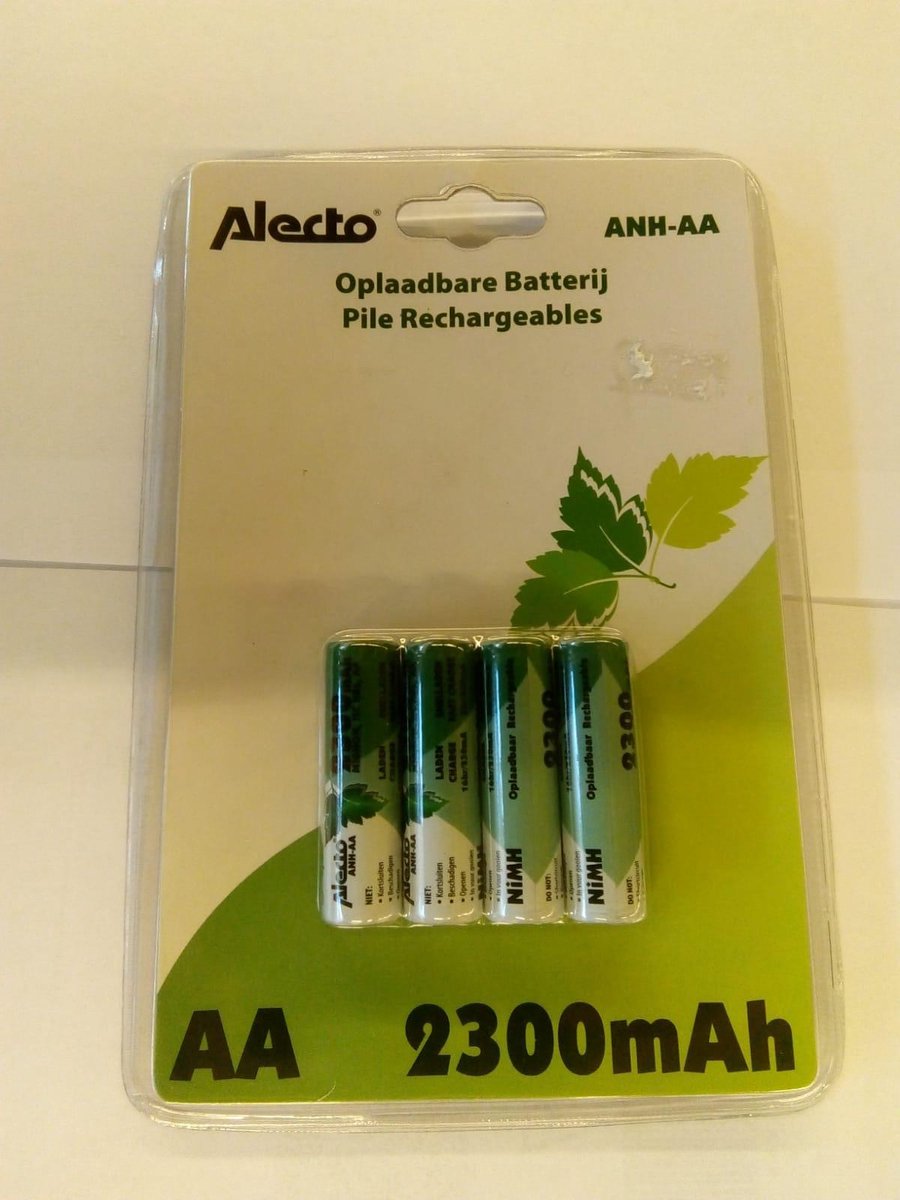 Alecto ANH-AA Batterijen AA 2300mAh 4 Stuks