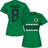 Nigeria Team Dames Oshoala 8 T-shirt - Groen - M