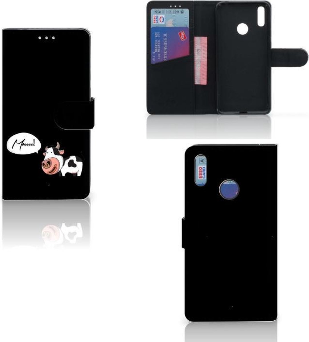 Huawei Y7 (2019) Leuk Hoesje Cow