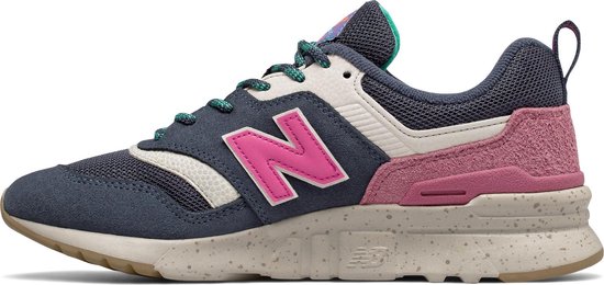 New Balance Sneakers - Maat 37 - Vrouwen - blauw/roze/wit | bol.com