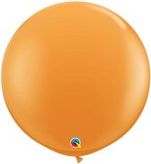 Qualatex Megaballon Oranje 90 cm 2 stuks