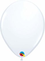 Qualatex Ballonnen Wit 13 cm 100 stuks