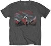 Pink Floyd - The Wall Marching Hammers Heren T-shirt - M - Zwart