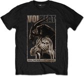 Volbeat Heren Tshirt -M- Boogie Goat Zwart