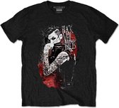 Black Veil Brides Heren Tshirt -M- Inferno Zwart