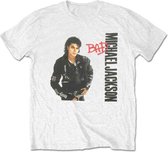 Michael Jackson Heren Tshirt -L- Bad Wit