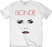 Blondie Heren Tshirt -XL- Staredown Wit