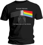 Pink Floyd Heren Tshirt -M- Dark Side Of The Moon Zwart