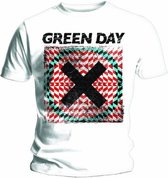 Green Day - Xllusion Heren T-shirt - L - Wit