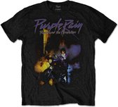 Prince - Purple Rain Heren T-shirt - M - Zwart