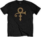 Prince Heren Tshirt -XL- Symbol Zwart