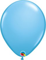 Qualatex Ballonnen Lichtblauw 13 cm 100 stuks