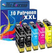 PlatinumSerie 10x inkt cartridge alternatief voor Epson 603XL 603 XL