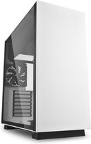 Sharkoon Pure Steel Midi ATX Tower Zwart, Wit