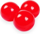 Ballenbak ballen - 100 stuks - 70 mm - rood