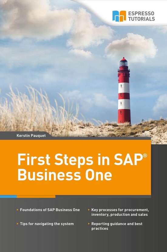 First Steps in SAP Business One - cover