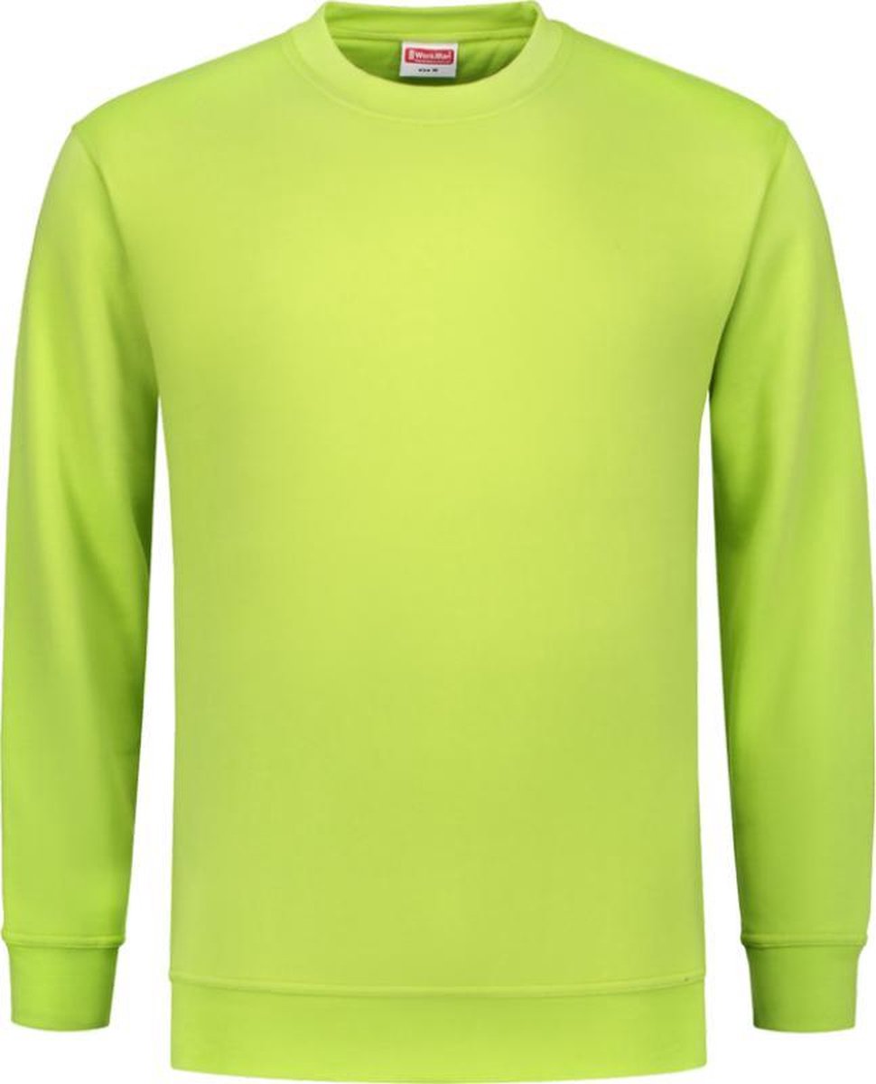 Workman Sweater Uni - 8219 lime green - Maat XL