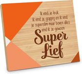 Onderzetter "Superlief"