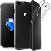 Transparant Pvc Siliconen case iPhone 8 Plus hoesje