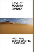 Lays of Modern Oxford