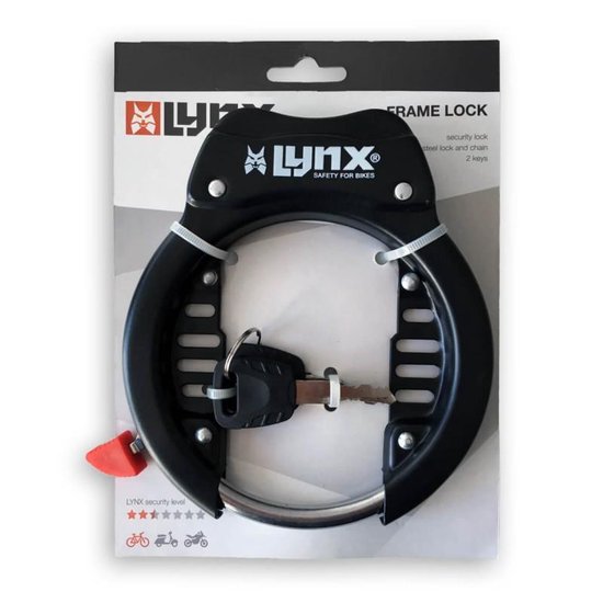 Lynx Ringslot Frame Zwart van Lynx. — afbeelding 5