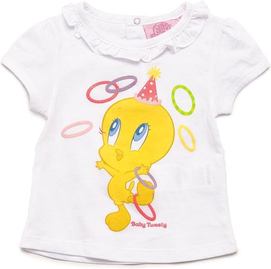 T-shirt Looney Tunes T-shirt Tweety Fille Taille 62
