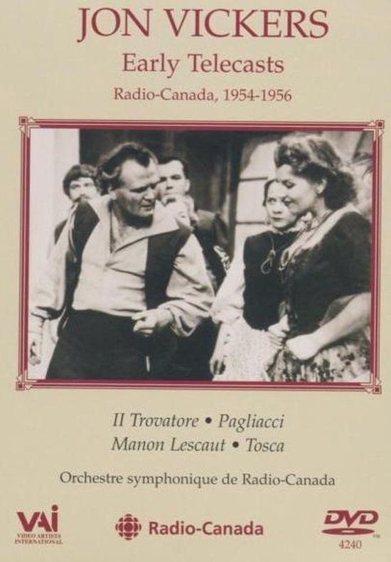 Cover van de film 'Telecasts Canada 1954-195'