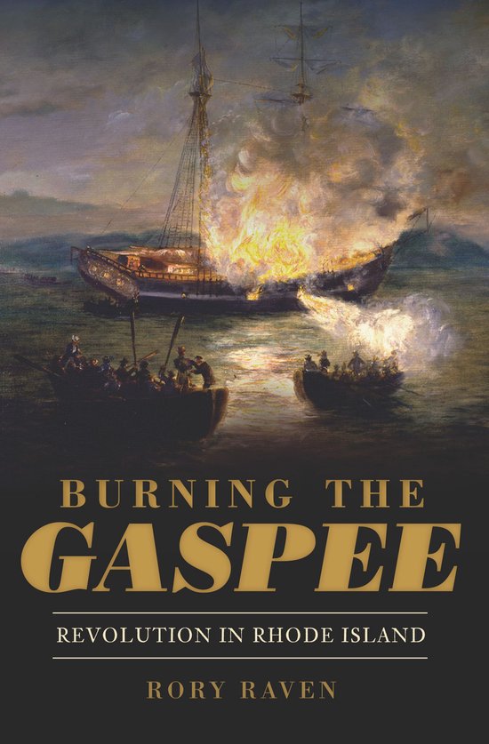 Military - Burning the Gaspee - cover