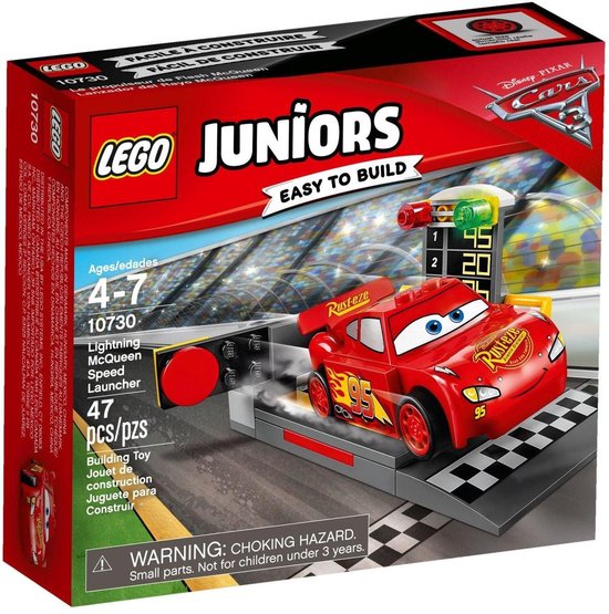 LEGO Juniors Le propulseur de Flash McQueen - 10730 | bol