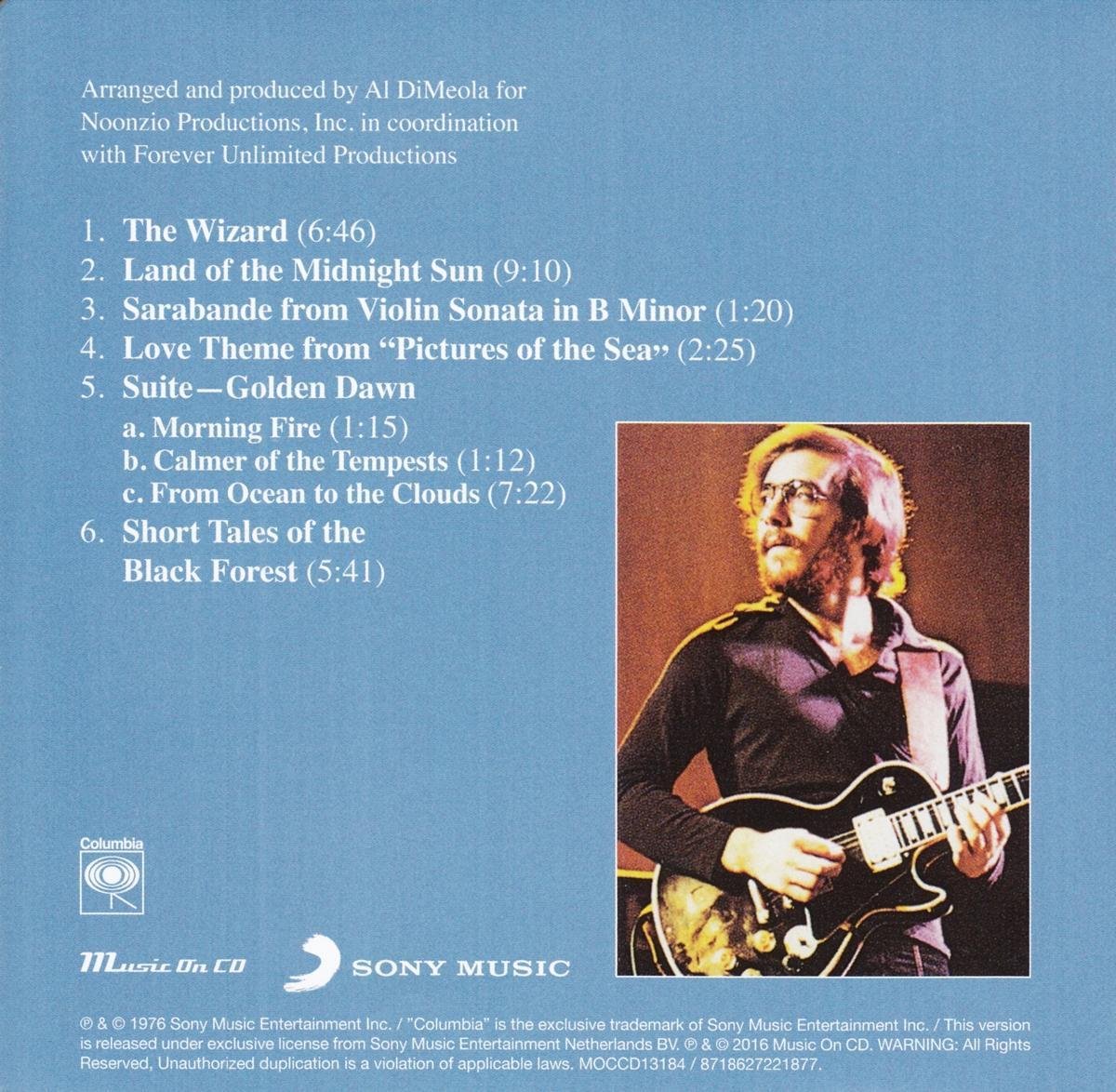 Land Of The Midnight Sun, Al Di Meola CD (album) Muziek bol