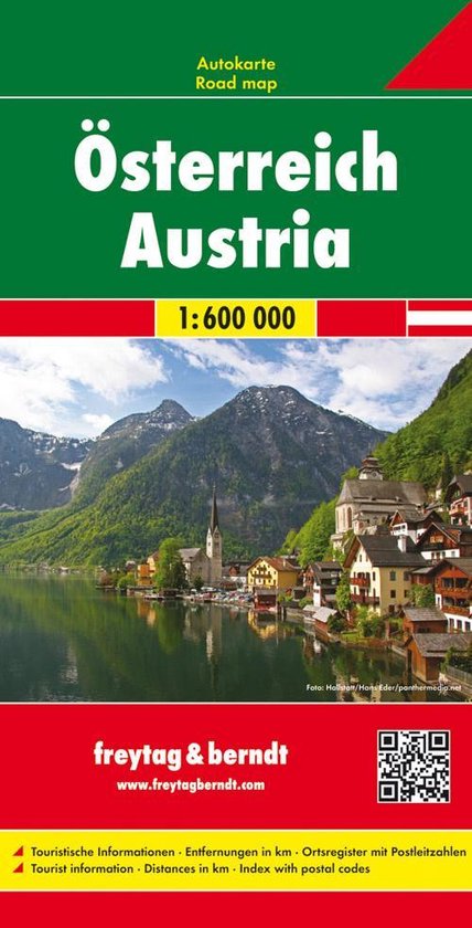 F&B Wegenkaarten - F&B Wegenkaart Oostenrijk - cover