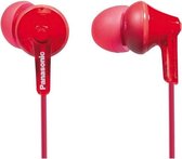 Panasonic RP-HJE125 Hoofdtelefoons In-ear Rood