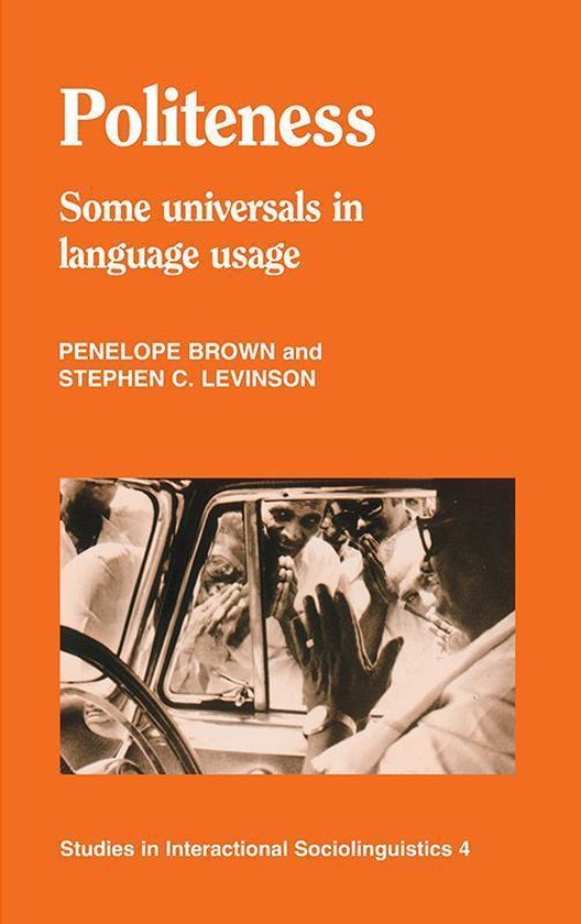 Studies in Interactional Sociolinguistics 4 - Politeness - cover