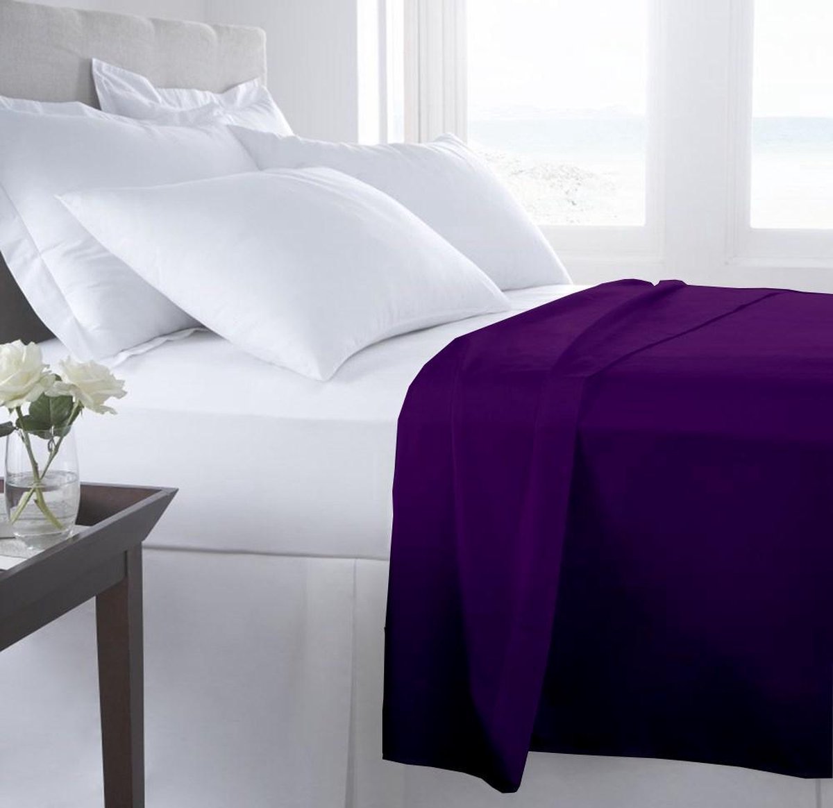 Serre-tête / Diadème En Satin Violet ALEXANDRE - Taille Unique - Fabriqué En Italie