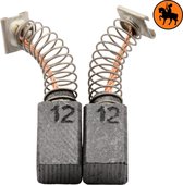 Koolborstelset voor Hitachi Hamer DH 24PE - 6,5x7,5x12mm