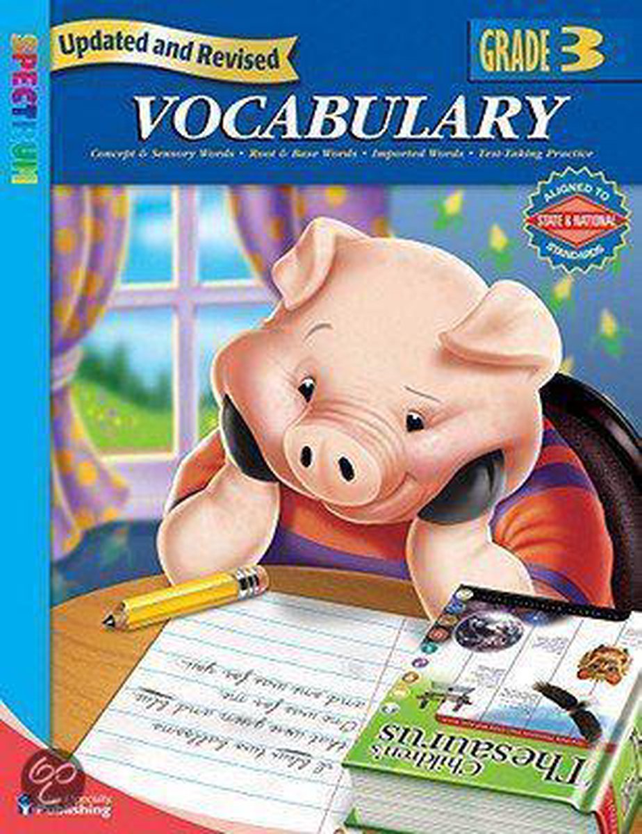 Spectrum Vocabulary, Grade 3 9780769680934 School Specialty