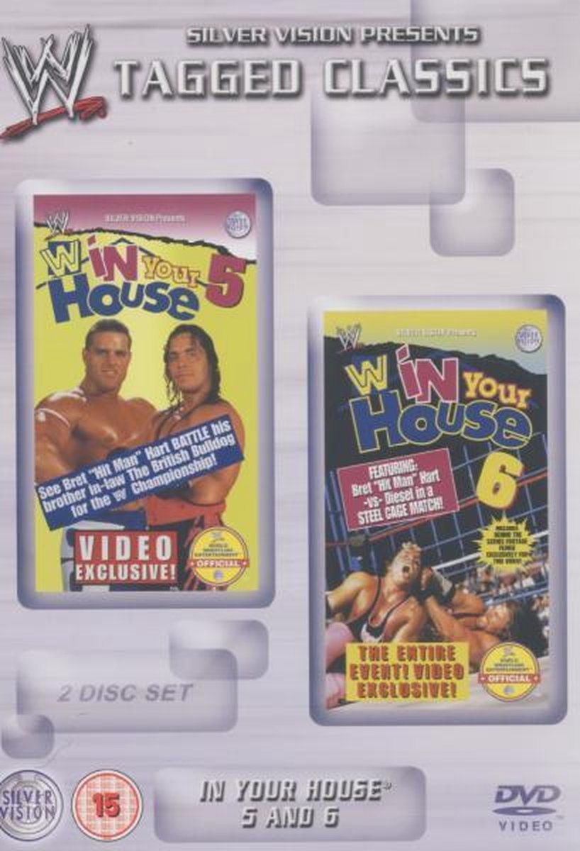 DVD WWE Tagged Classics: In Your House 5 and 6