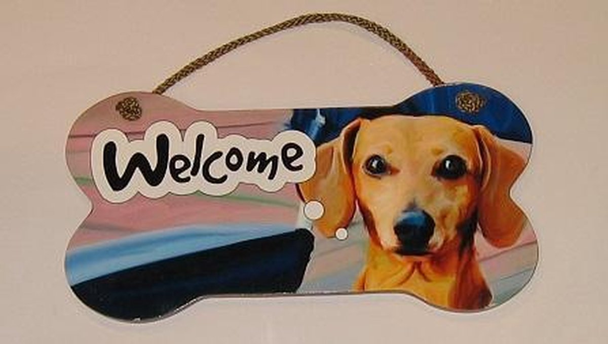 bordje - welcome - Teckel