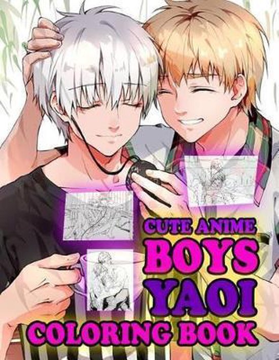 Cute Anime Boys Yaoi Coloring Book, Tomokazu Watanabe 9781795743211