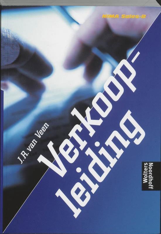 Cover van het boek 'Verkoopleiding / druk 1' van R. van Veen
