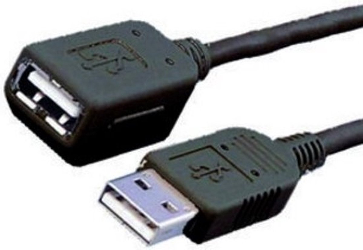 MediaRange MRCS154 USB-kabel 1,8 m USB 2.0 USB A Zwart